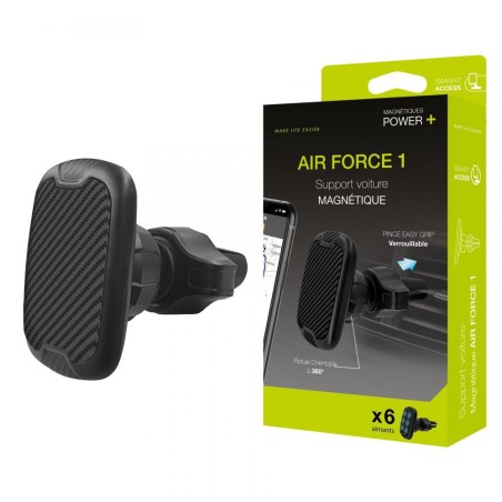 Magnetic car mount vent grille airforce 1 360° rotation