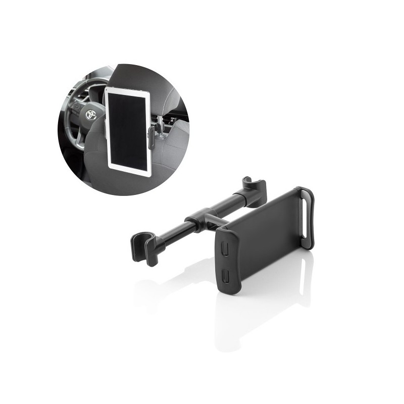 Universal car passenger mount for tablet and smartphone