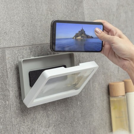Protege tu smartphone del agua y el vapor funda mural impermeable